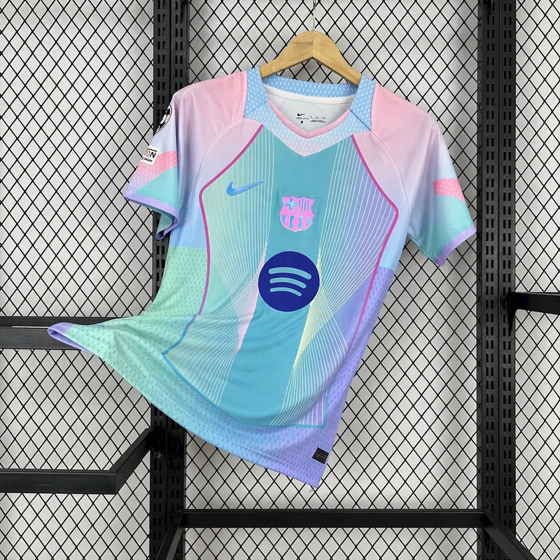 2025/2026 Barcelona Special Edition Dream Wave Pink Football Shirt