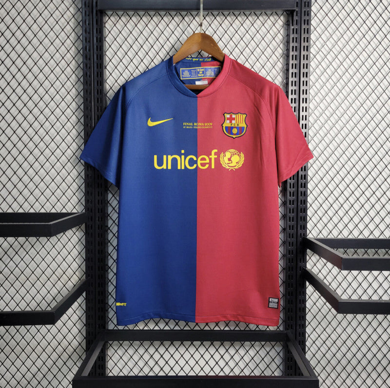 2008/2009 Retro Barcelona Football Shirt Home