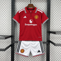 Manchester United 2026/27 Home Kids Football Kit