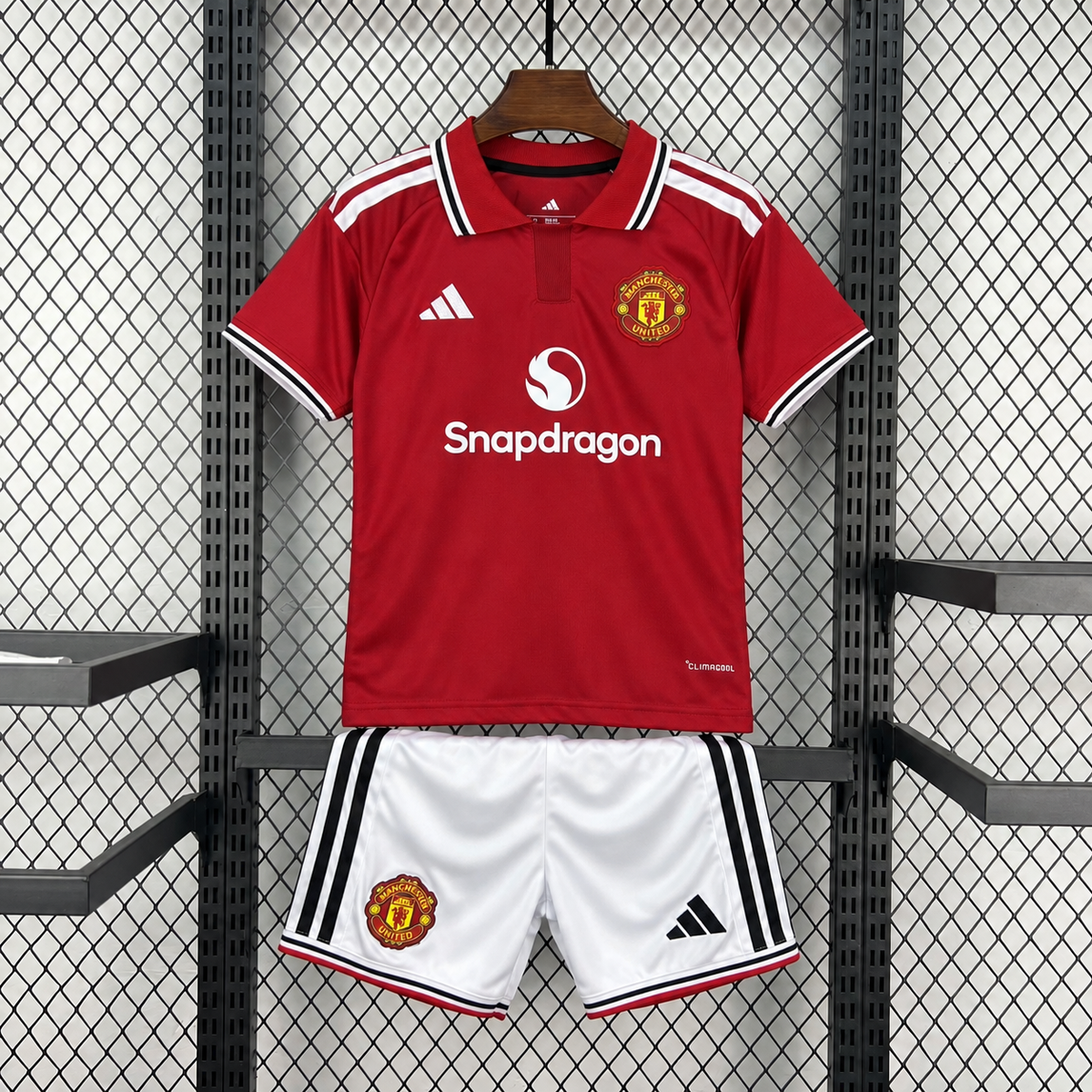 Manchester United 2026/27 Home Kids Football Kit
