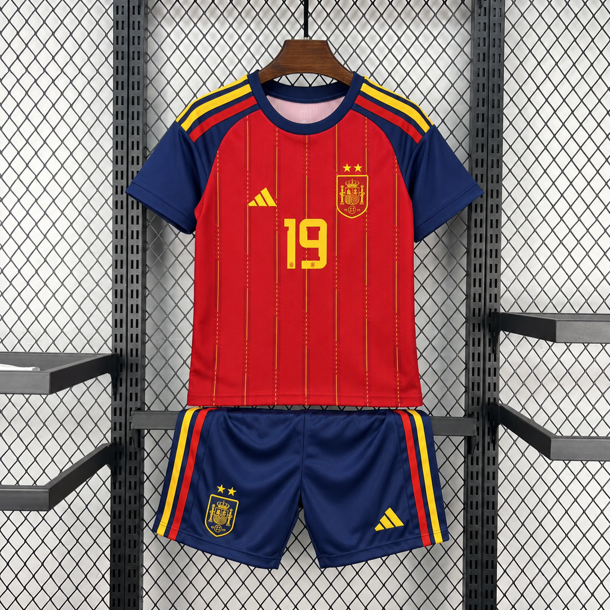 Spain 2026 Home Kids Football Kit