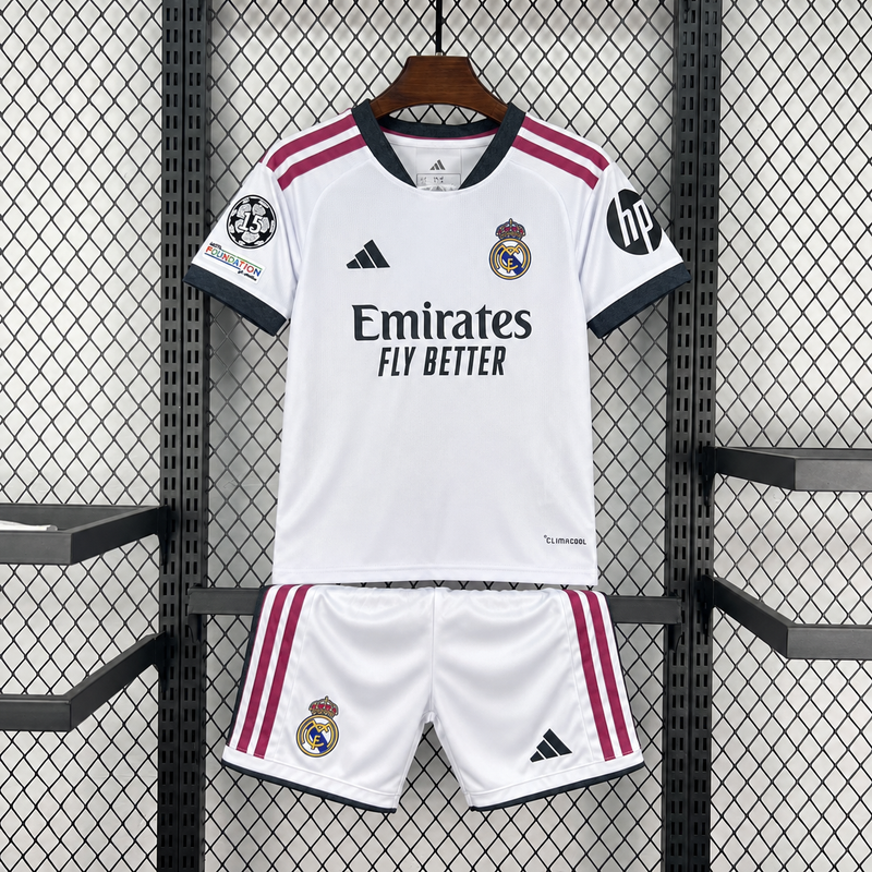 Real Madrid 2026/27 Home Kids Football Kit