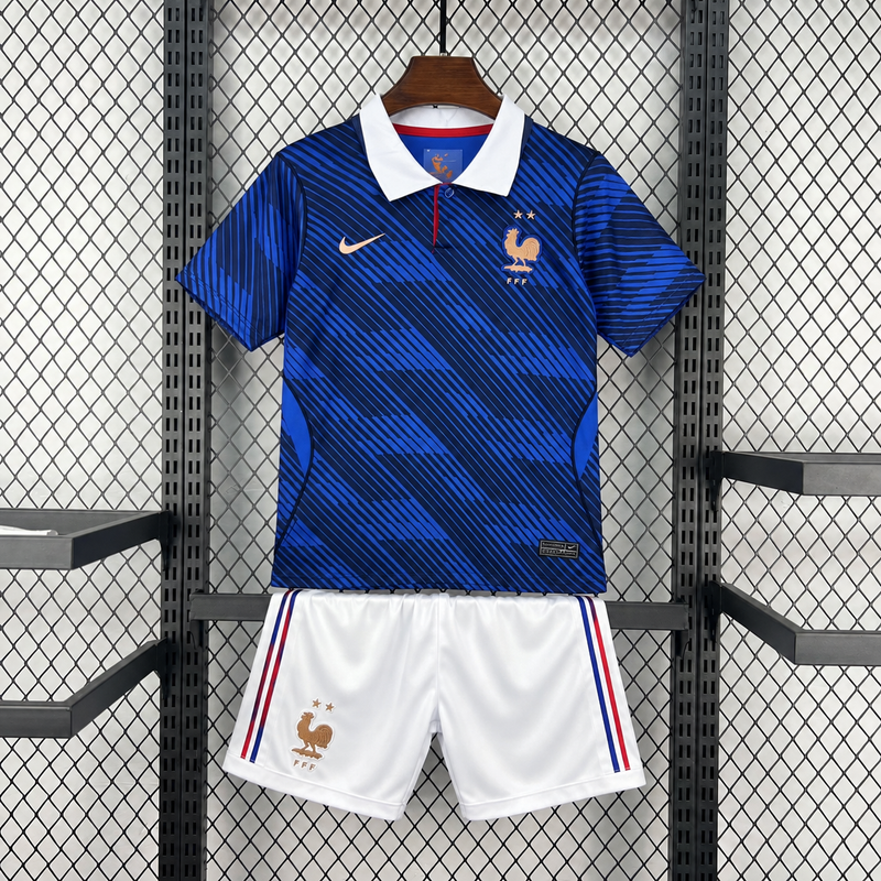 France 2026 Home Kids Football Kit – Blue
